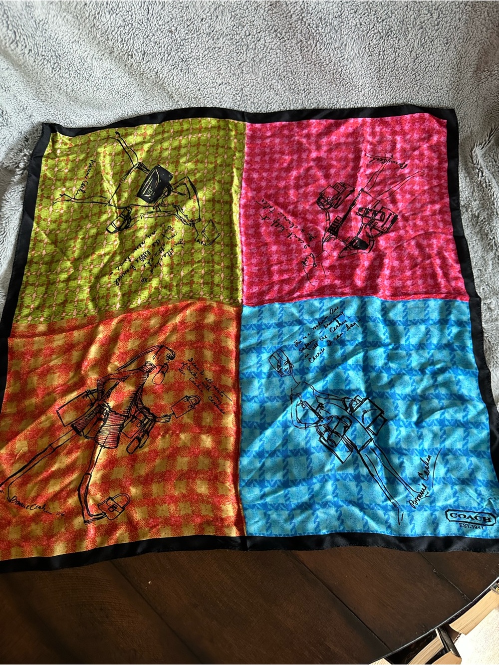 Coach Bonnie Cashin Scarf - Picture 2 of 16